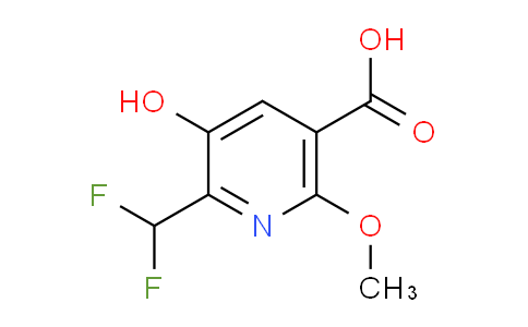 AM43237 | 1807072-54-3 | 2-(Difluoromethyl)-3-hydroxy-6-methoxypyridine-5-carboxylic acid