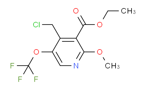 AM43244 | 1804934-15-3 | Ethyl 4-(chloromethyl)-2-methoxy-5-(trifluoromethoxy)pyridine-3-carboxylate