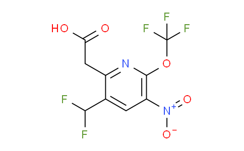 AM43246 | 1805299-79-9 | 3-(Difluoromethyl)-5-nitro-6-(trifluoromethoxy)pyridine-2-acetic acid