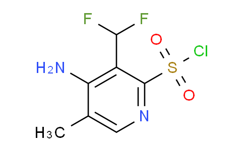 AM43252 | 1805145-21-4 | 4-Amino-3-(difluoromethyl)-5-methylpyridine-2-sulfonyl chloride