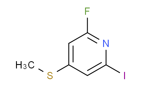 AM43256 | 1803739-71-0 | 2-Fluoro-6-iodo-4-(methylthio)pyridine