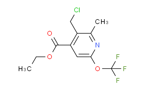AM43263 | 1361796-36-2 | Ethyl 3-(chloromethyl)-2-methyl-6-(trifluoromethoxy)pyridine-4-carboxylate