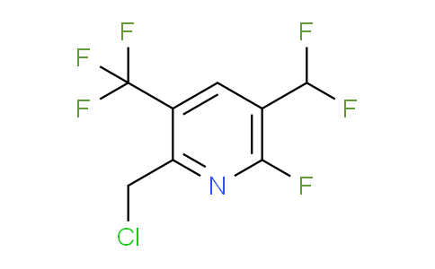 AM43264 | 1805199-36-3 | 2-(Chloromethyl)-5-(difluoromethyl)-6-fluoro-3-(trifluoromethyl)pyridine