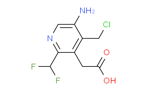 AM43267 | 1804723-35-0 | 5-Amino-4-(chloromethyl)-2-(difluoromethyl)pyridine-3-acetic acid