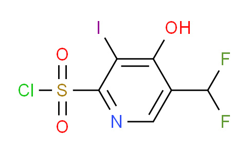 AM43268 | 1805058-29-0 | 5-(Difluoromethyl)-4-hydroxy-3-iodopyridine-2-sulfonyl chloride