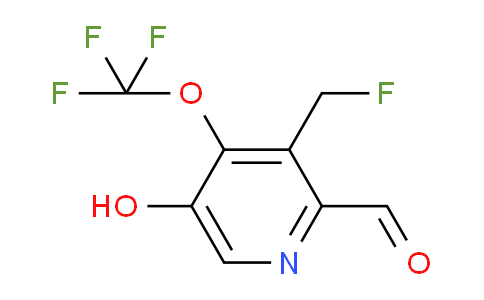 AM43270 | 1806038-57-2 | 3-(Fluoromethyl)-5-hydroxy-4-(trifluoromethoxy)pyridine-2-carboxaldehyde