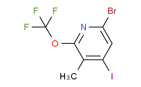 AM43275 | 1804652-67-2 | 6-Bromo-4-iodo-3-methyl-2-(trifluoromethoxy)pyridine