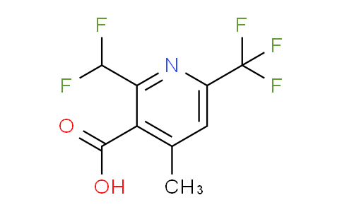 AM43281 | 1361882-62-3 | 2-(Difluoromethyl)-4-methyl-6-(trifluoromethyl)pyridine-3-carboxylic acid