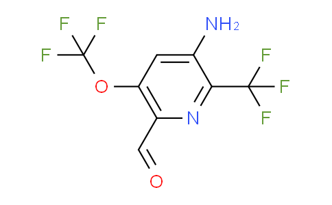 AM43288 | 1803663-81-1 | 3-Amino-5-(trifluoromethoxy)-2-(trifluoromethyl)pyridine-6-carboxaldehyde