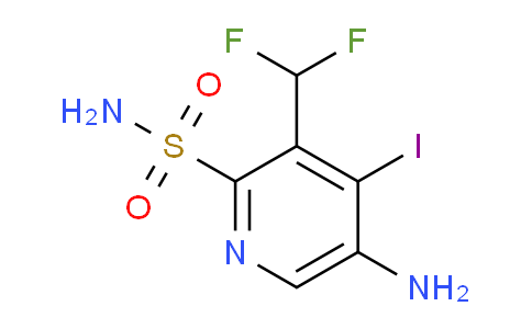 AM43300 | 1806795-13-0 | 5-Amino-3-(difluoromethyl)-4-iodopyridine-2-sulfonamide
