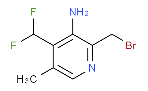 AM43302 | 1805147-04-9 | 3-Amino-2-(bromomethyl)-4-(difluoromethyl)-5-methylpyridine