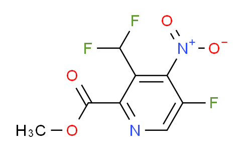 AM43306 | 1804953-58-9 | Methyl 3-(difluoromethyl)-5-fluoro-4-nitropyridine-2-carboxylate