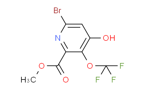 Methyl 6-bromo-4-hydroxy-3-(trifluoromethoxy)pyridine-2-carboxylate