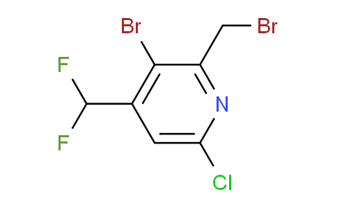 AM43312 | 1805165-18-7 | 3-Bromo-2-(bromomethyl)-6-chloro-4-(difluoromethyl)pyridine