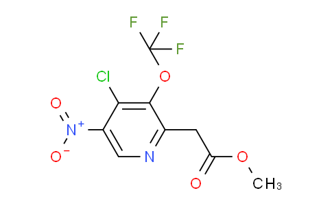 AM43314 | 1806241-56-4 | Methyl 4-chloro-5-nitro-3-(trifluoromethoxy)pyridine-2-acetate