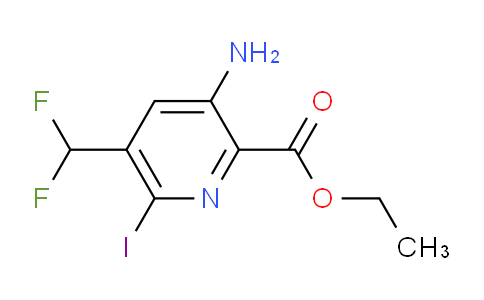 AM43316 | 1805147-94-7 | Ethyl 3-amino-5-(difluoromethyl)-6-iodopyridine-2-carboxylate