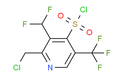 AM43318 | 1361780-32-6 | 2-(Chloromethyl)-3-(difluoromethyl)-5-(trifluoromethyl)pyridine-4-sulfonyl chloride