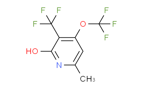 2-Hydroxy-6-methyl-4-(trifluoromethoxy)-3-(trifluoromethyl)pyridine