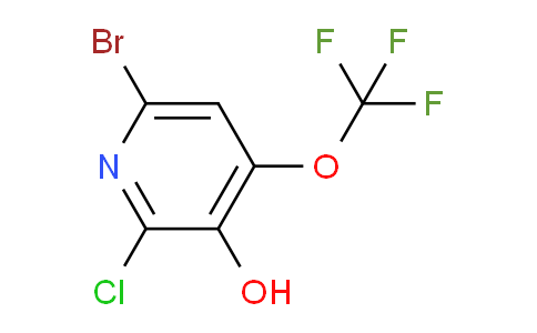 6-Bromo-2-chloro-3-hydroxy-4-(trifluoromethoxy)pyridine