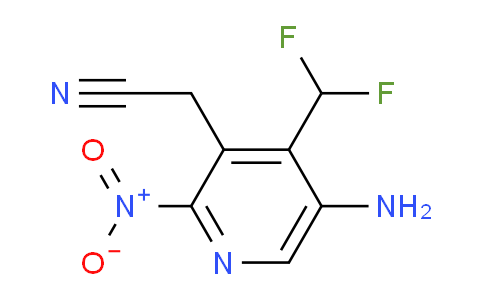AM43333 | 1803689-58-8 | 5-Amino-4-(difluoromethyl)-2-nitropyridine-3-acetonitrile
