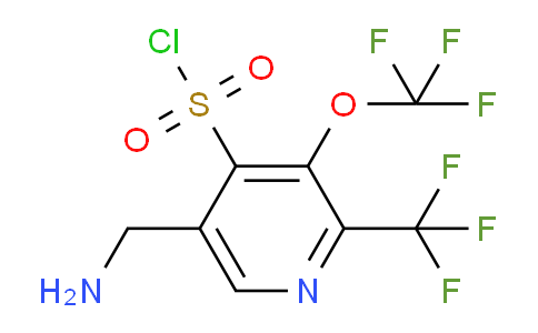 AM43338 | 1804689-27-7 | 5-(Aminomethyl)-3-(trifluoromethoxy)-2-(trifluoromethyl)pyridine-4-sulfonyl chloride