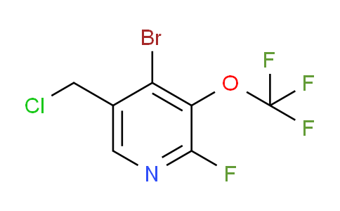 AM43339 | 1803670-87-2 | 4-Bromo-5-(chloromethyl)-2-fluoro-3-(trifluoromethoxy)pyridine