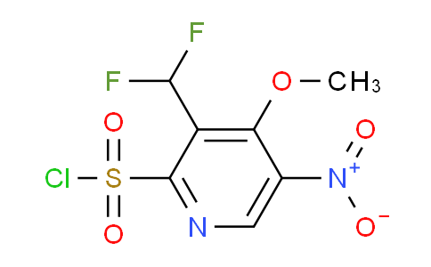 AM43343 | 1361706-03-7 | 3-(Difluoromethyl)-4-methoxy-5-nitropyridine-2-sulfonyl chloride