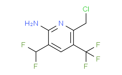 AM43351 | 1806817-58-2 | 2-Amino-6-(chloromethyl)-3-(difluoromethyl)-5-(trifluoromethyl)pyridine