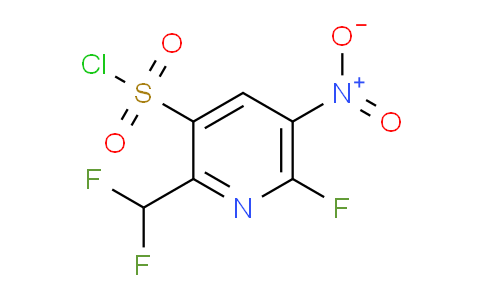 AM43352 | 1805293-24-6 | 2-(Difluoromethyl)-6-fluoro-5-nitropyridine-3-sulfonyl chloride