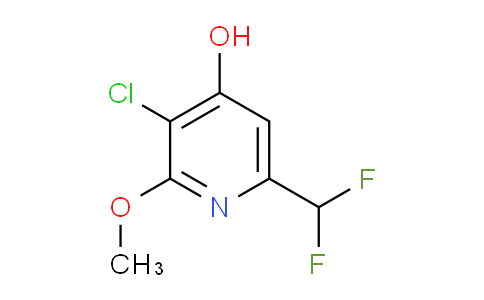 AM43356 | 1804852-66-1 | 3-Chloro-6-(difluoromethyl)-4-hydroxy-2-methoxypyridine