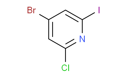 4-Bromo-2-chloro-6-iodopyridine