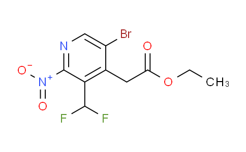 AM43366 | 1805936-17-7 | Ethyl 5-bromo-3-(difluoromethyl)-2-nitropyridine-4-acetate