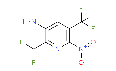 AM43379 | 1805353-98-3 | 3-Amino-2-(difluoromethyl)-6-nitro-5-(trifluoromethyl)pyridine