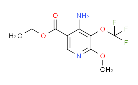 AM43380 | 1803628-87-6 | Ethyl 4-amino-2-methoxy-3-(trifluoromethoxy)pyridine-5-carboxylate
