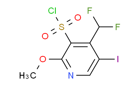 AM43383 | 1806017-45-7 | 4-(Difluoromethyl)-5-iodo-2-methoxypyridine-3-sulfonyl chloride