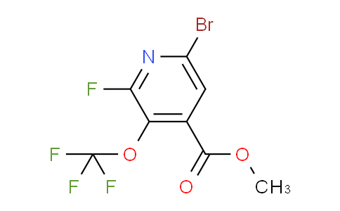 AM43386 | 1804574-03-5 | Methyl 6-bromo-2-fluoro-3-(trifluoromethoxy)pyridine-4-carboxylate