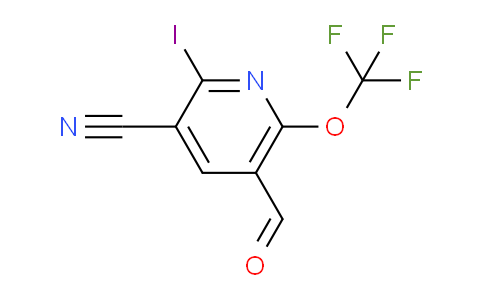 AM43387 | 1803623-59-7 | 3-Cyano-2-iodo-6-(trifluoromethoxy)pyridine-5-carboxaldehyde