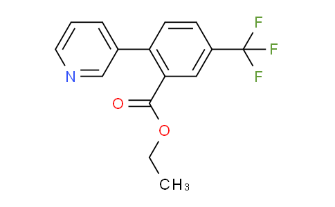 AM43395 | 1214361-52-0 | Ethyl 2-(pyridin-3-yl)-5-(trifluoromethyl)benzoate