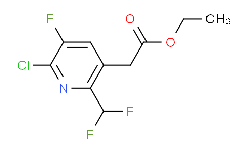 AM43396 | 1805409-05-5 | Ethyl 2-chloro-6-(difluoromethyl)-3-fluoropyridine-5-acetate