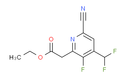 AM43397 | 1805421-01-5 | Ethyl 6-cyano-4-(difluoromethyl)-3-fluoropyridine-2-acetate