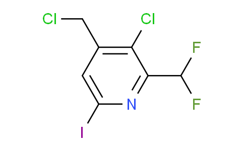 AM43399 | 1806939-14-9 | 3-Chloro-4-(chloromethyl)-2-(difluoromethyl)-6-iodopyridine