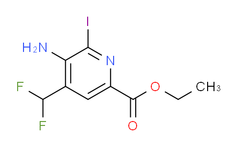AM43403 | 1805147-74-3 | Ethyl 3-amino-4-(difluoromethyl)-2-iodopyridine-6-carboxylate