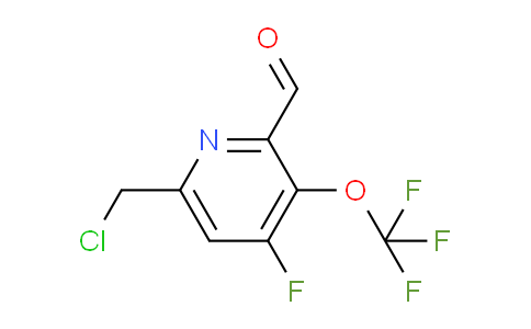 AM43419 | 1804748-80-8 | 6-(Chloromethyl)-4-fluoro-3-(trifluoromethoxy)pyridine-2-carboxaldehyde