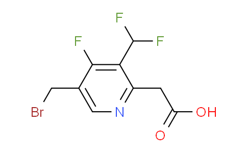 AM43420 | 1805198-28-0 | 5-(Bromomethyl)-3-(difluoromethyl)-4-fluoropyridine-2-acetic acid
