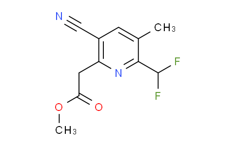 AM43429 | 1807123-71-2 | Methyl 5-cyano-2-(difluoromethyl)-3-methylpyridine-6-acetate