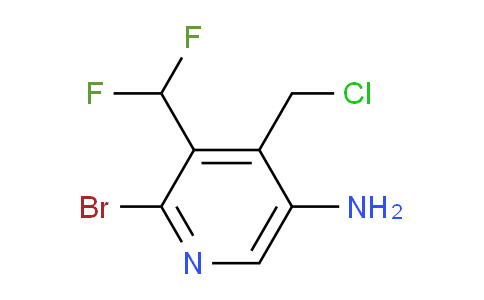 AM43430 | 1804724-37-5 | 5-Amino-2-bromo-4-(chloromethyl)-3-(difluoromethyl)pyridine