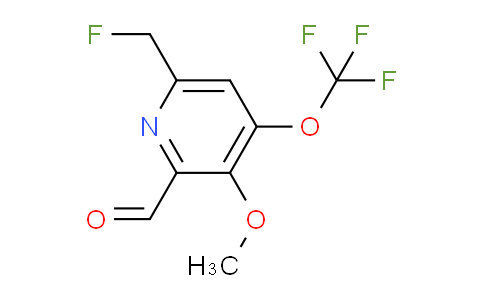 AM43439 | 1806765-57-0 | 6-(Fluoromethyl)-3-methoxy-4-(trifluoromethoxy)pyridine-2-carboxaldehyde