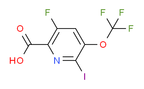 AM43450 | 1805957-92-9 | 5-Fluoro-2-iodo-3-(trifluoromethoxy)pyridine-6-carboxylic acid