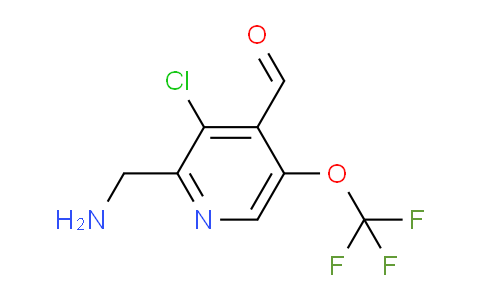 AM43455 | 1806241-98-4 | 2-(Aminomethyl)-3-chloro-5-(trifluoromethoxy)pyridine-4-carboxaldehyde