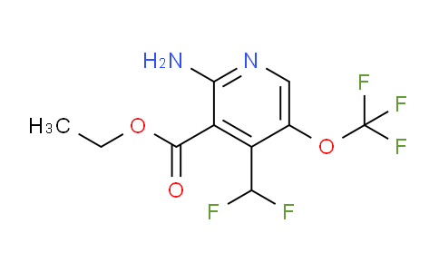 AM43459 | 1804611-07-1 | Ethyl 2-amino-4-(difluoromethyl)-5-(trifluoromethoxy)pyridine-3-carboxylate